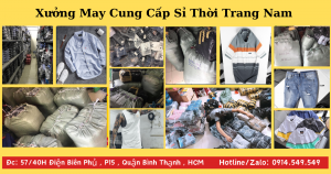 xưởng thời trang nam